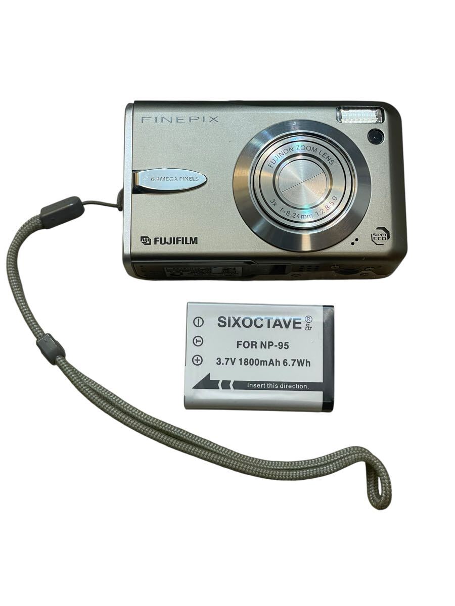FUJIFILM FinePix F30 ゴールド　富士フィルム　コンパクトデジタルカメラ　バッテリー付き　動作確認済み