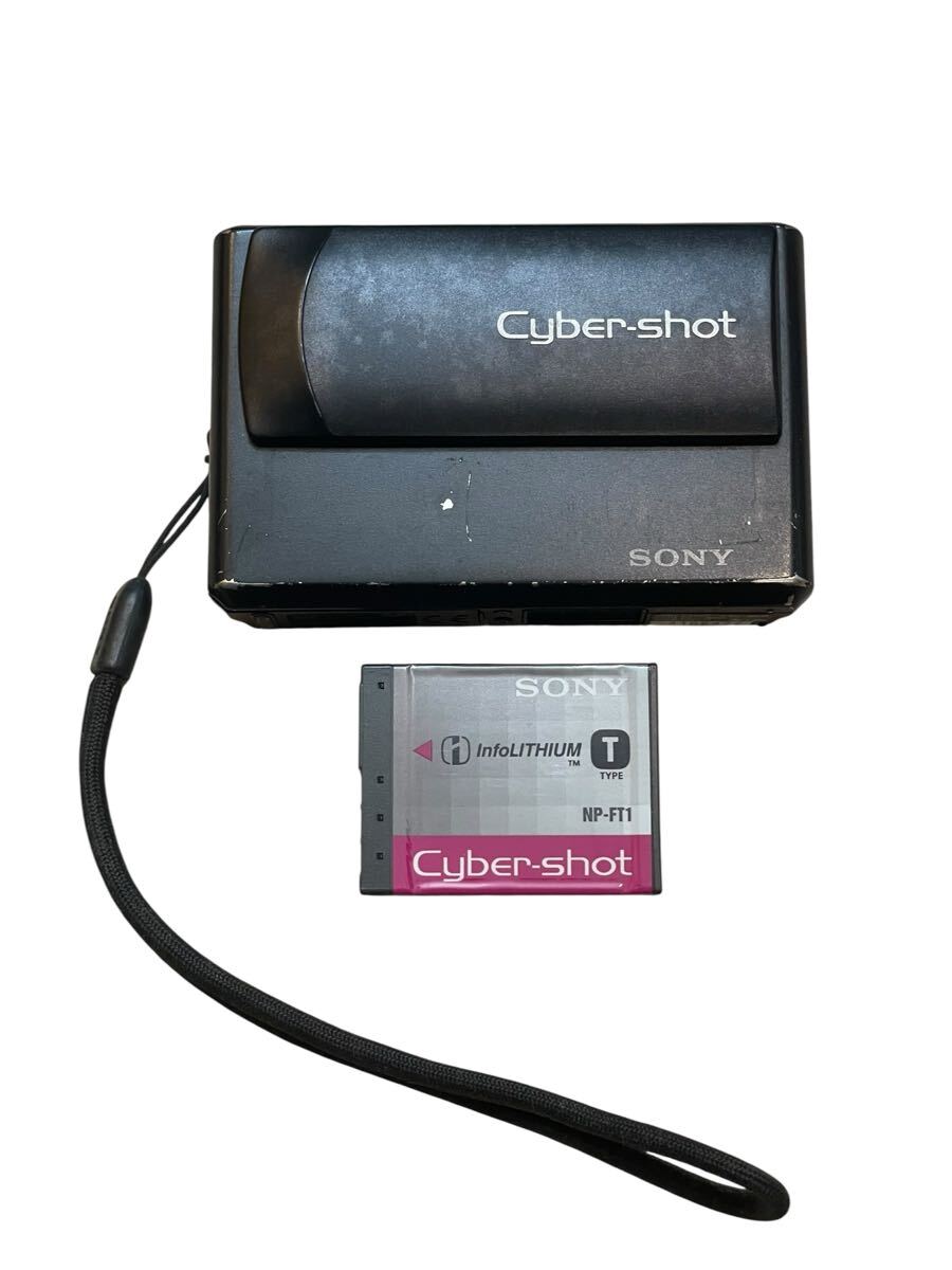 SONY Cyber shot DSC T1 ブラック　ソニー　コンパクトデジタルカメラ　バッテリー付き