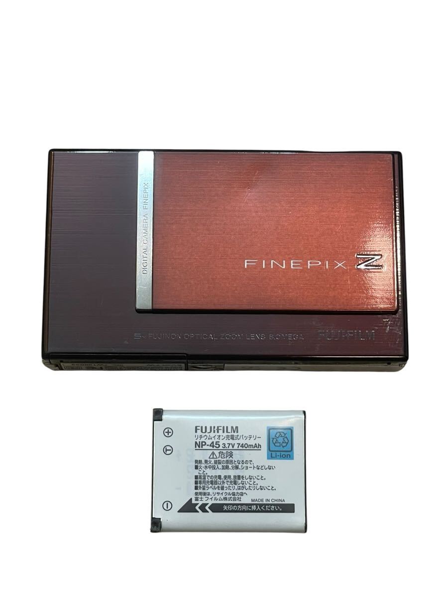 FUJIFILM FINEPIX Z 100fd ブラウン　富士フィルム　コンパクトデジタルカメラ　バッテリー付き　動作確認済み