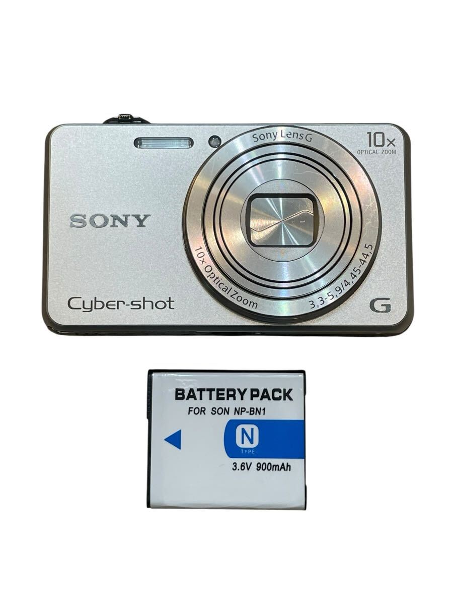 Sony Cyber shot DSC WX220 シルバー　ソニー　コンパクトデジタルカメラ　バッテリー付き　動作確認済み