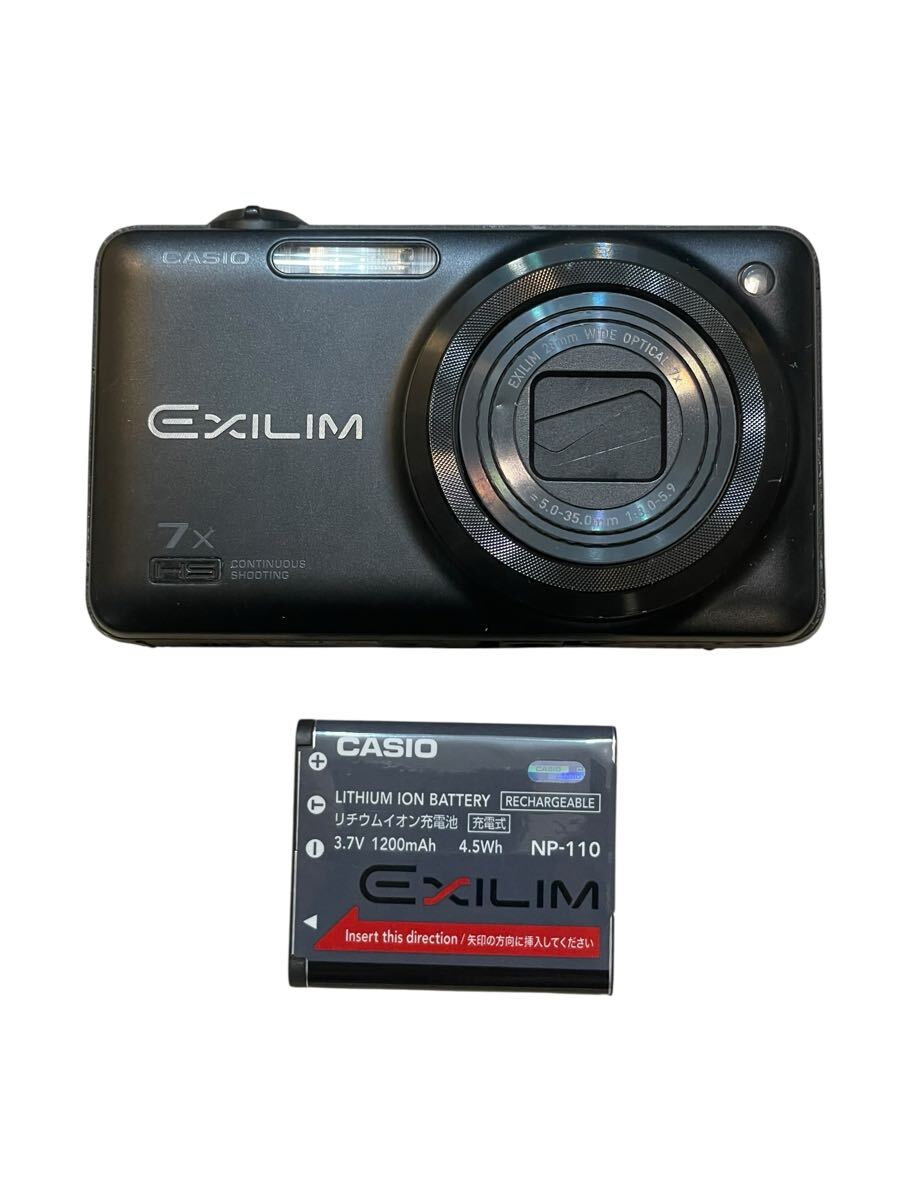 CASIO EXILIM EX ZR15 ブラック　カシオ　コンパクトデジタルカメラ　バッテリー付き