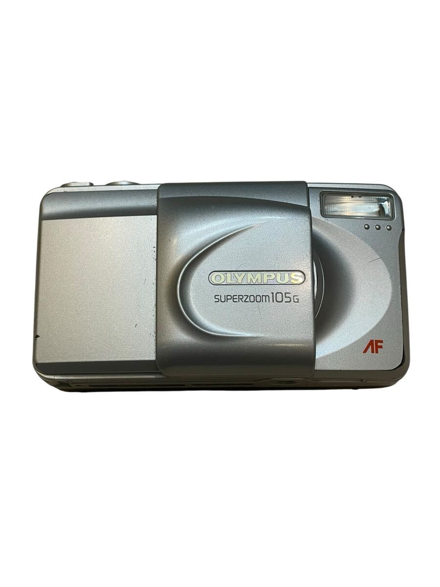 OLYMPUS SUPERZOOM 105G シルバー　コンパクトフィルムカメラ オリンパス　