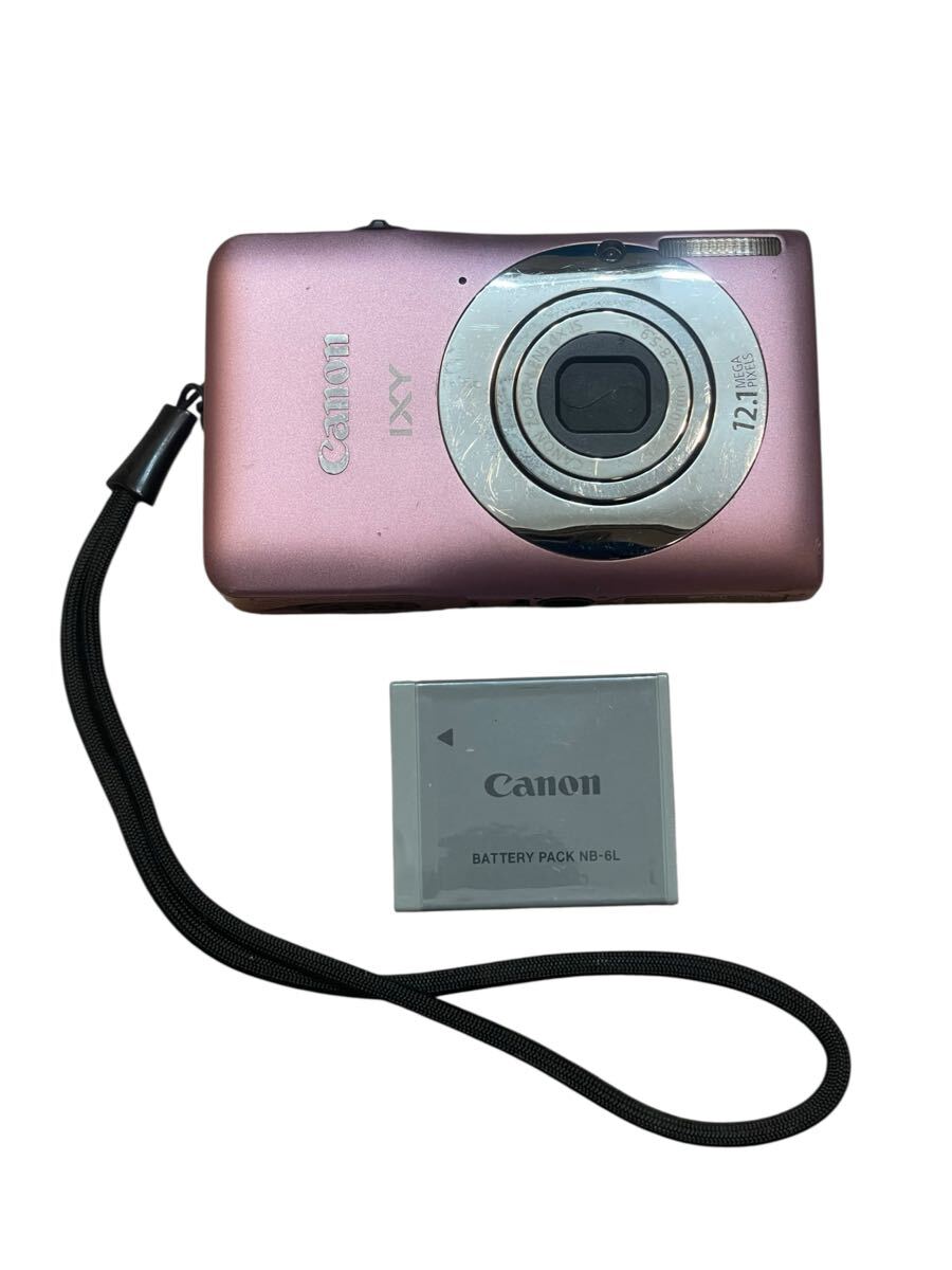 Canon IXY 200F ピンク　キャノン　コンパクトデジタルカメラ　バッテリー付き　作動確認済み