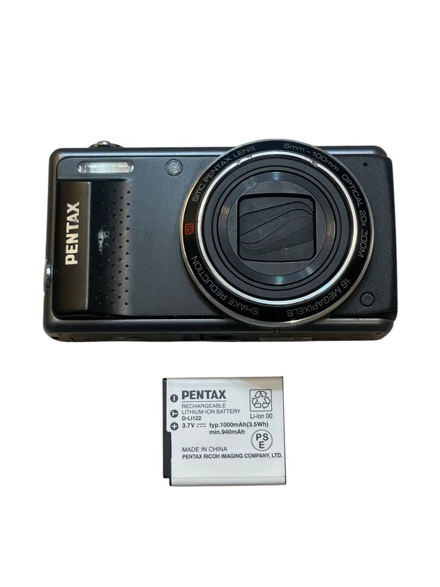 PENTAX Optio VS20 ブラック　ペンタックス　コンパクトデジタルカメラ　バッテリー付き　
