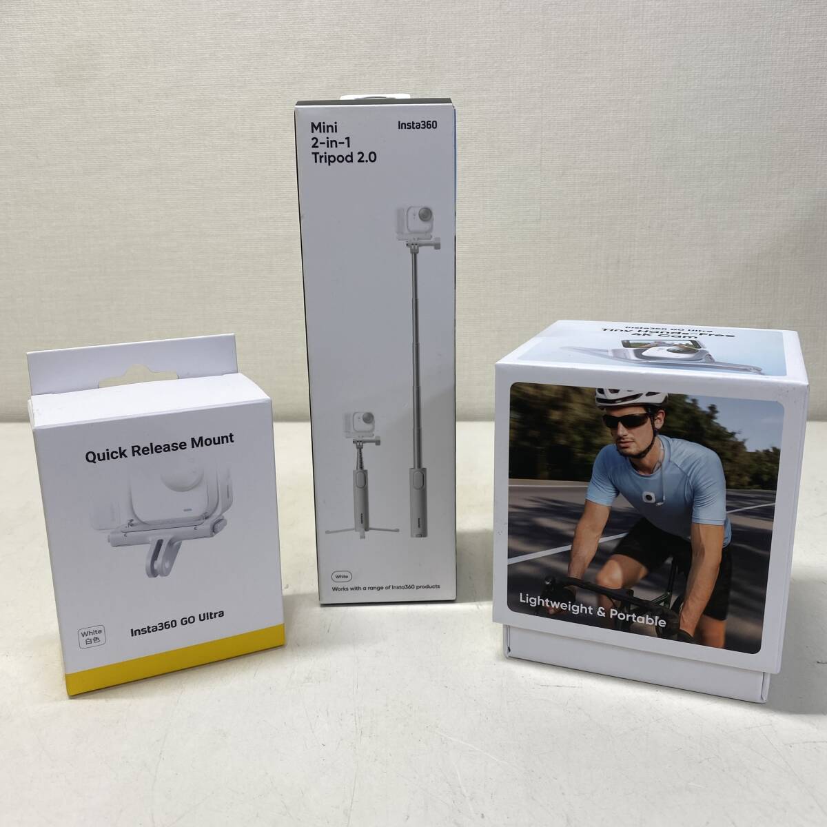 C223　Insta360 GO Ultra　アクションカメラバンドル　クイックリリースマウント　ミニ2-in-1三脚2.0　セット