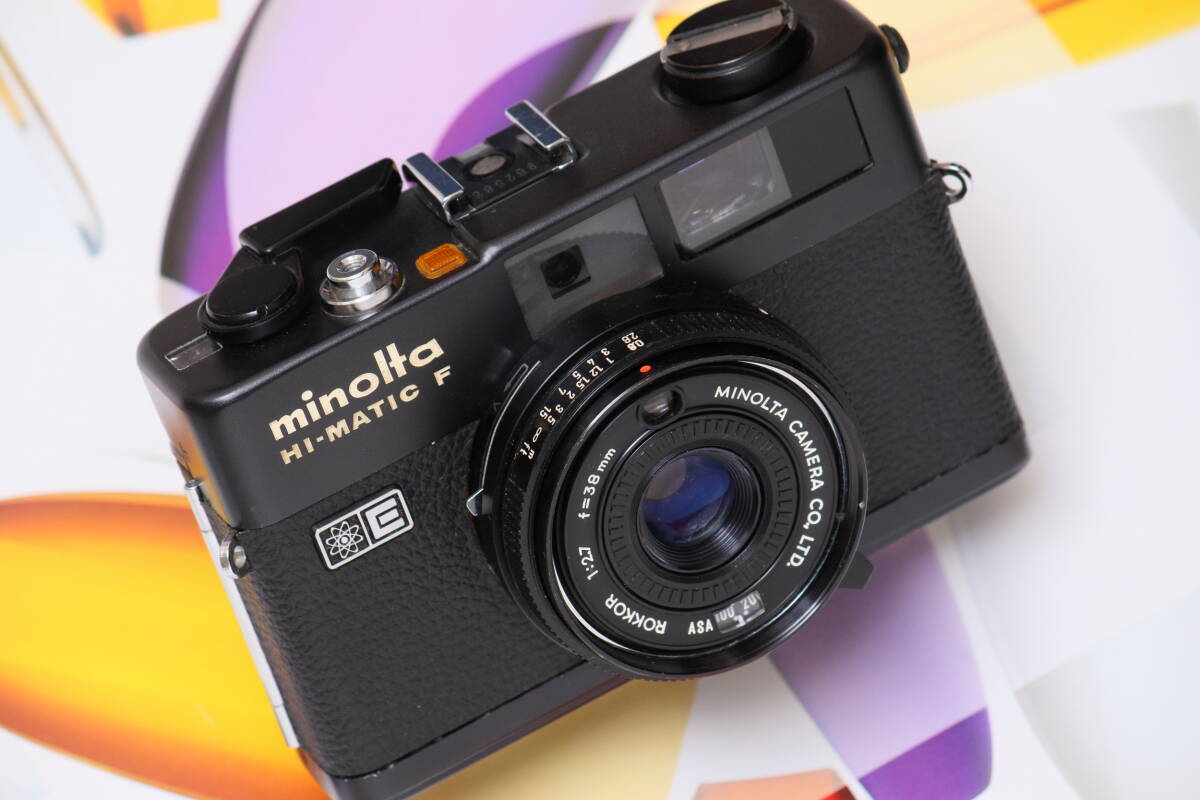 ミノルタ minolta Hi-Matic F ブラック 完動美品
