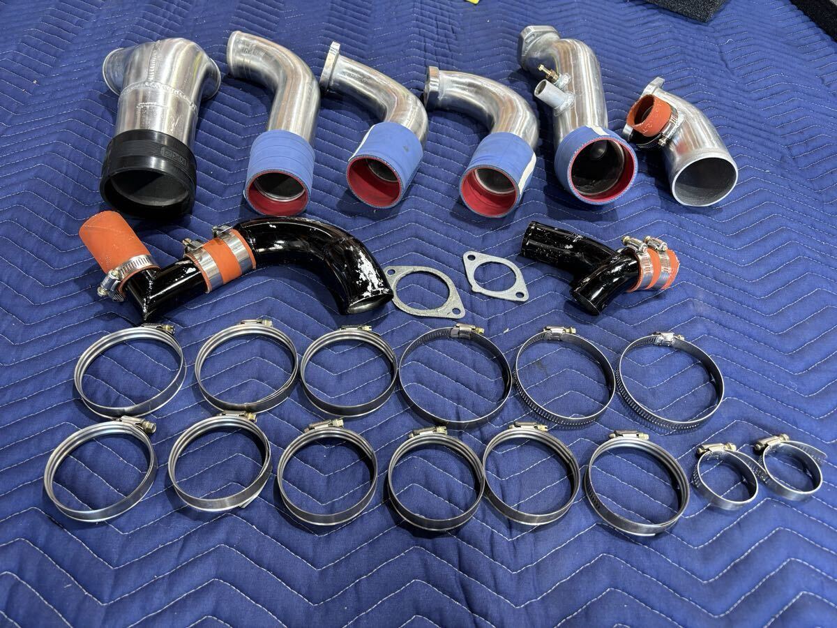 BNR32 スカイラインGT-R HKSパイピングKIT RB26 サクションパイプ　BCNR33 BNR34 WGNC34改　ステージア　若干の欠品有り