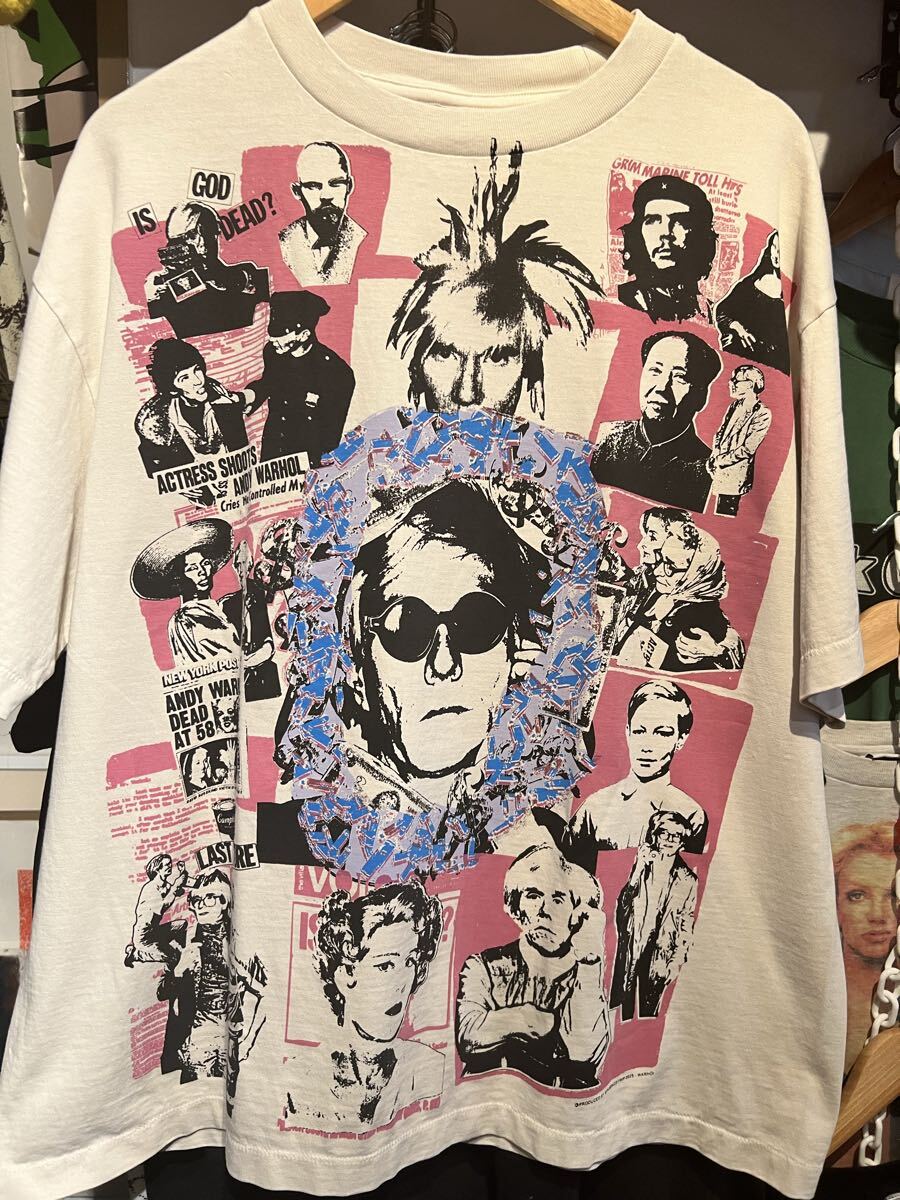 入手国内 ginseng strip アンディウォーホル Andy Warhol アートT saint michael fear of god