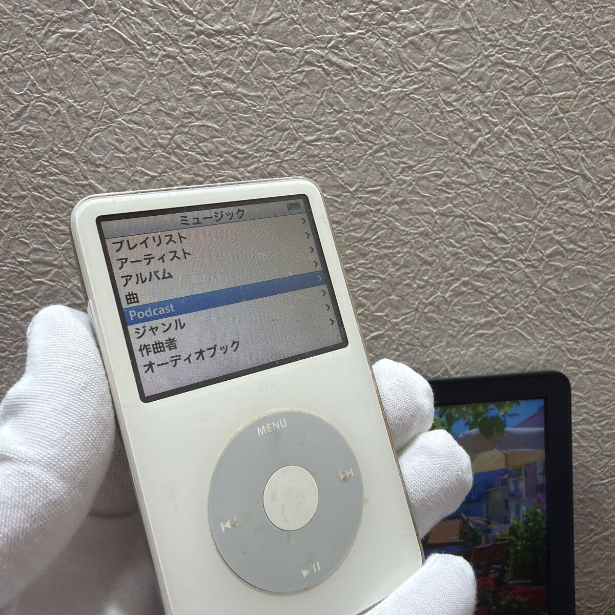 Apple iPod classic シルバー A1136 30GB 動作品