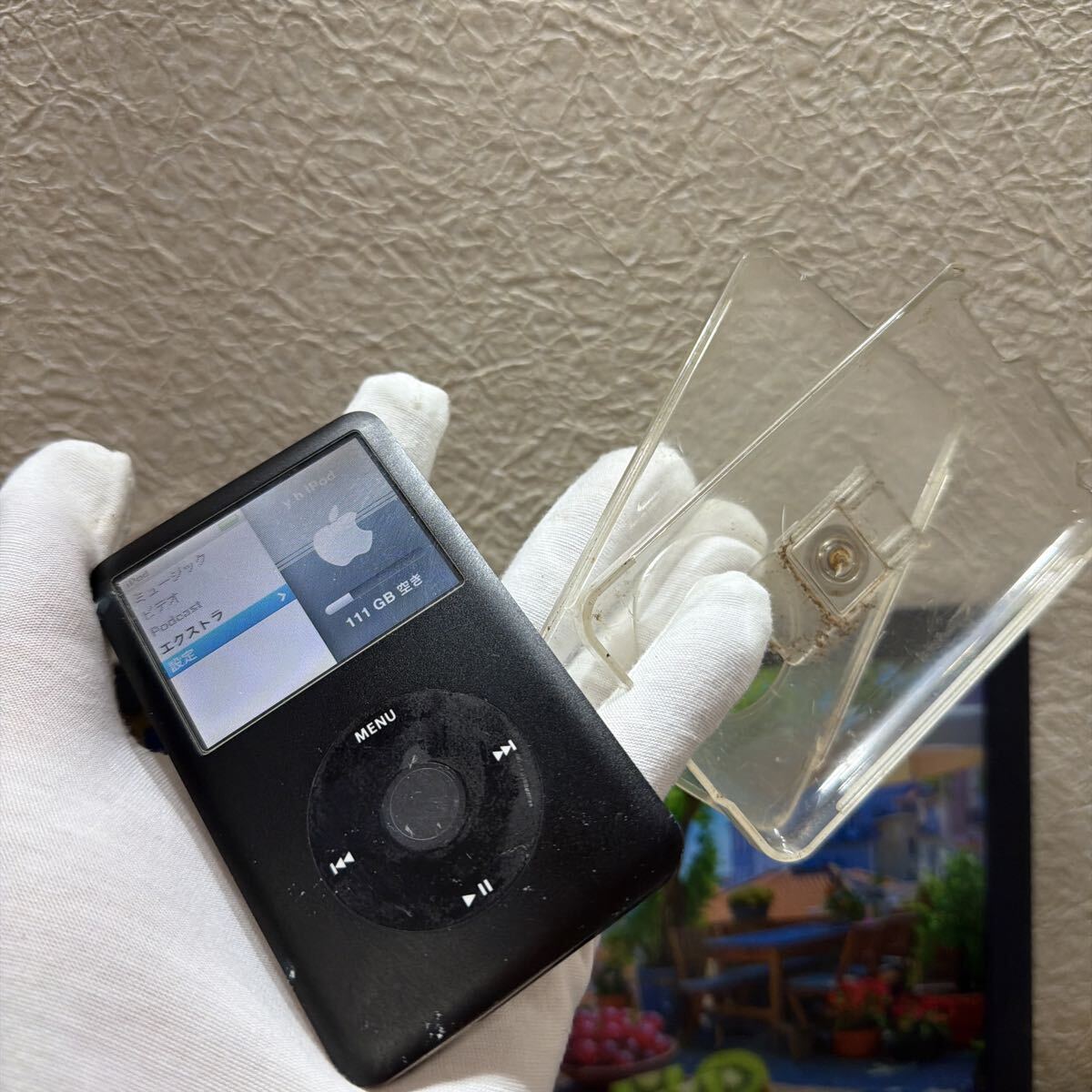 Apple iPod classic シルバー A1238 160GB ケース付き　動作品
