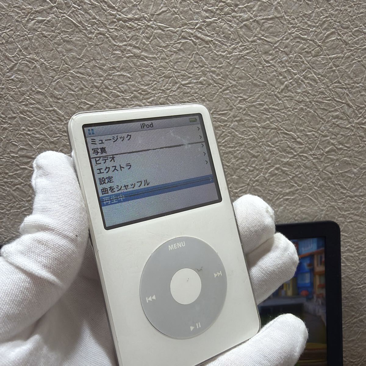Apple iPod シルバー classic A1136 30GB 動作品