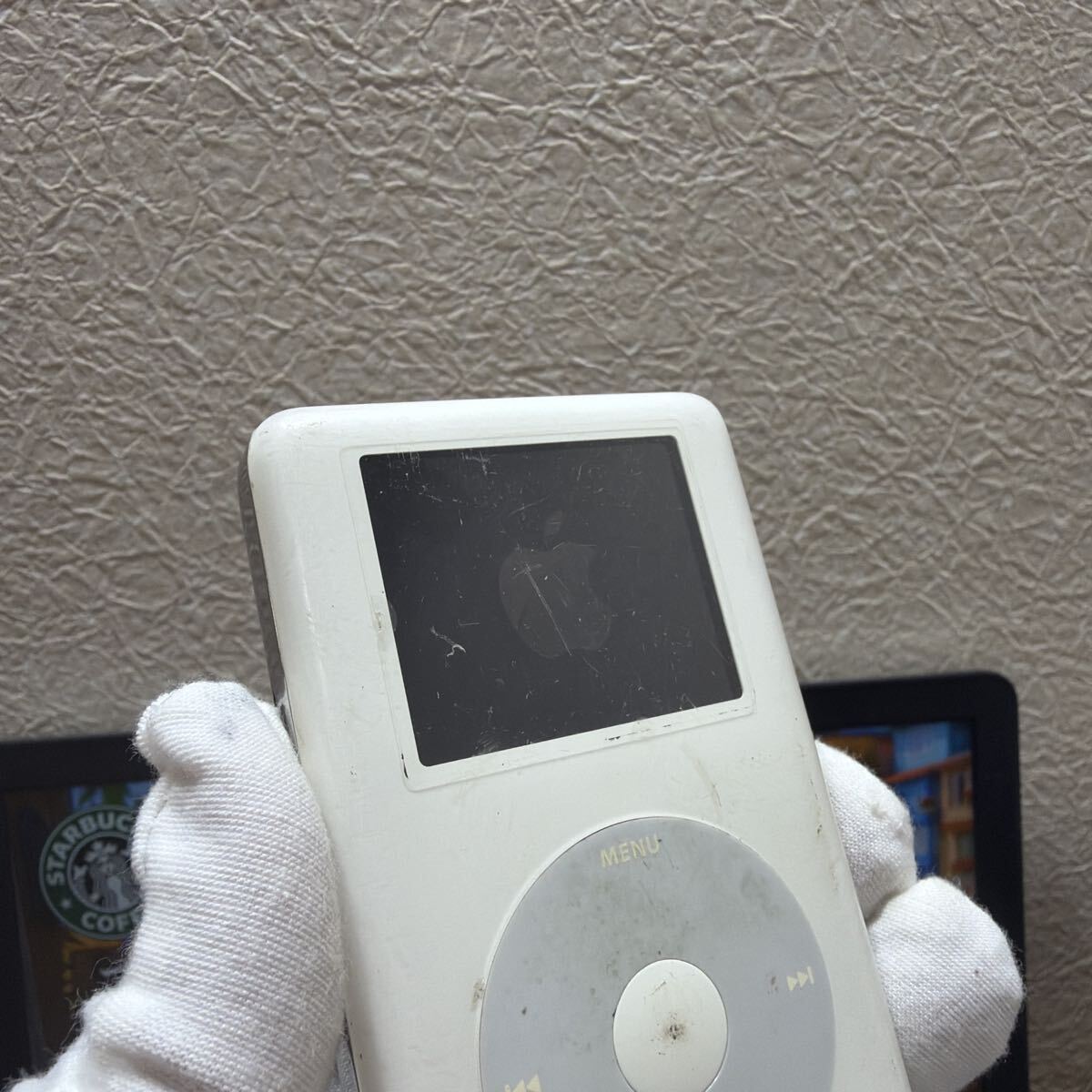 Apple iPod classic シルバー　A1099 20GB 通電済み　起動エラー