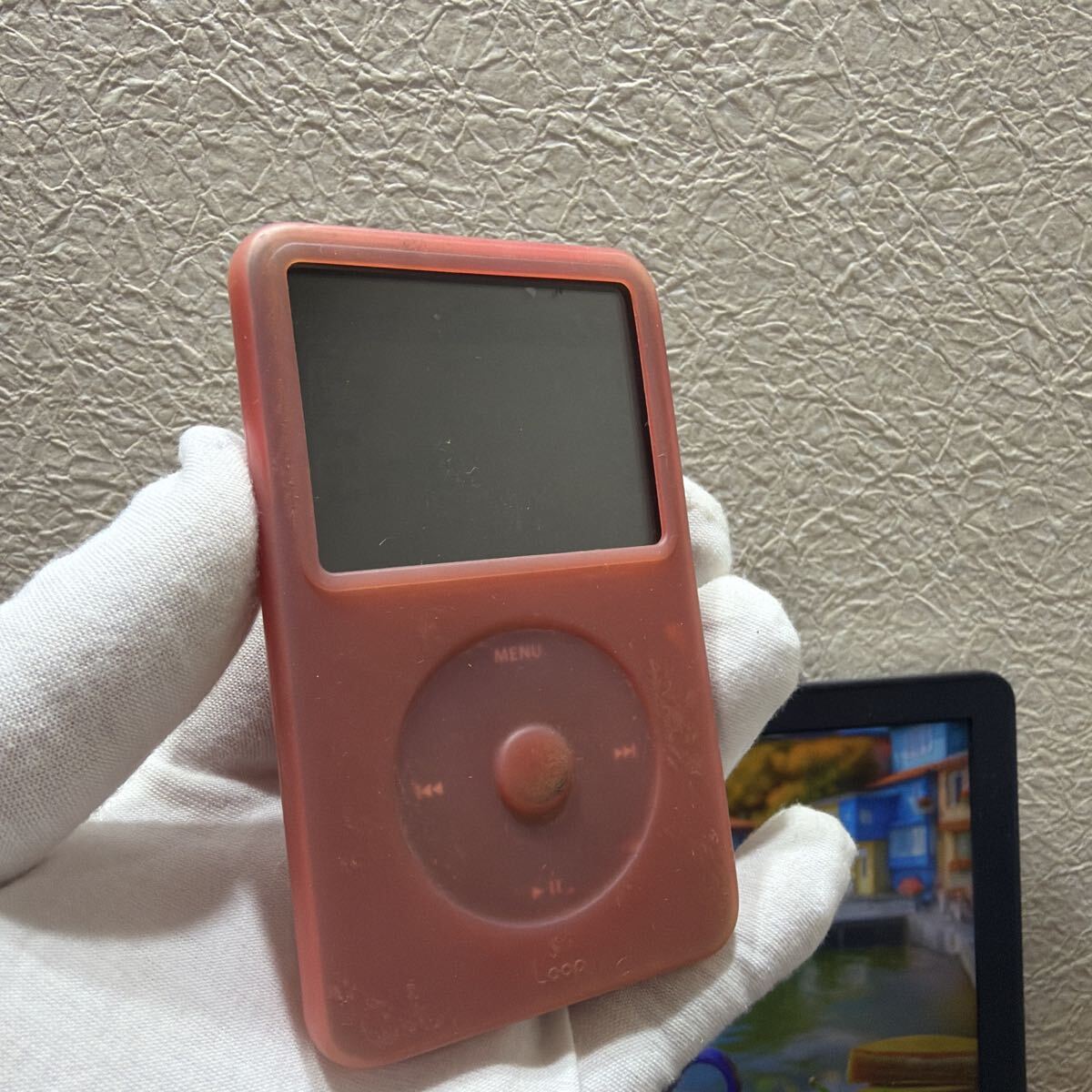 Apple iPod classic シルバー A1136 30gb ケース付き　動作品