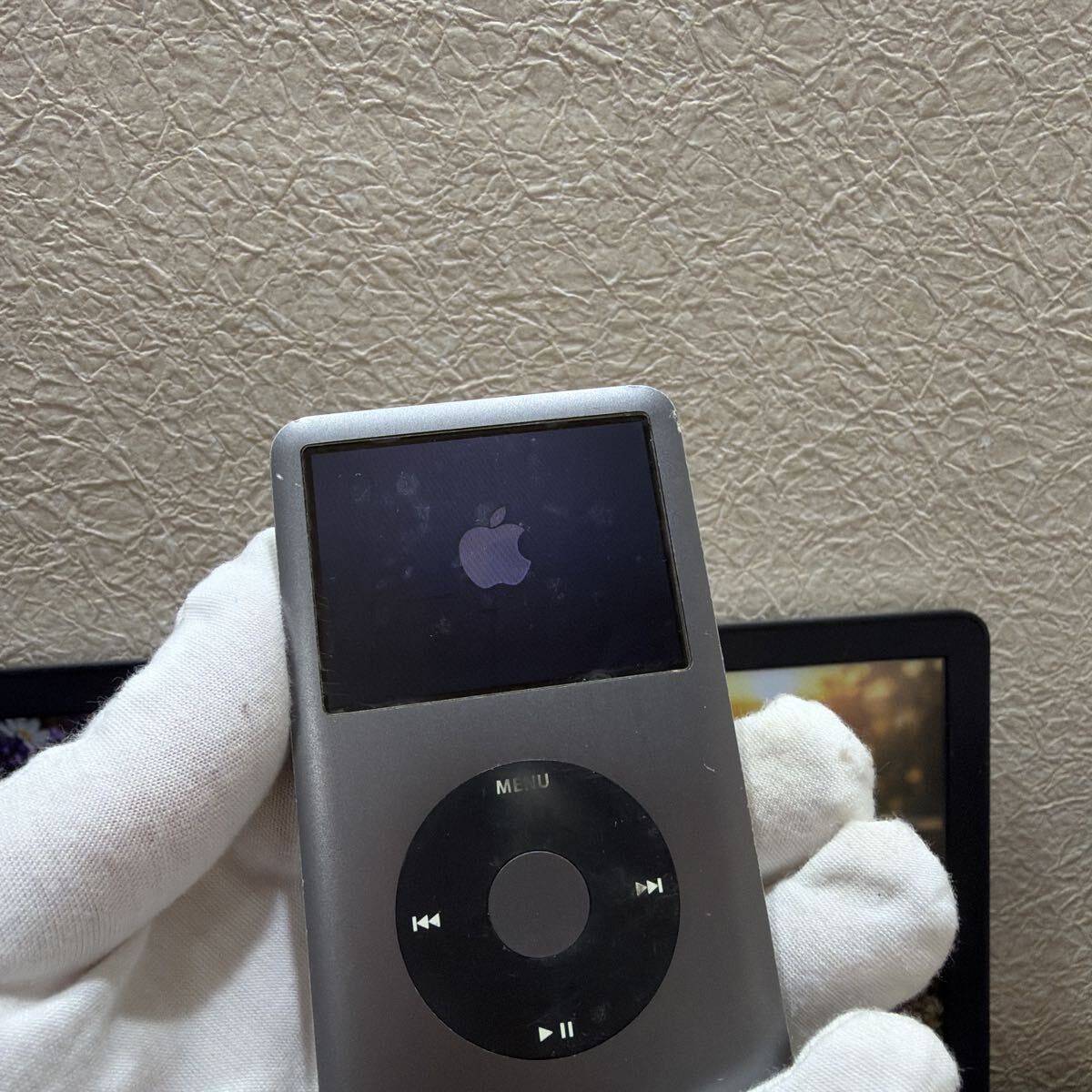 Apple iPod classic シルバー A1238 160GB 起動エラー　現状品