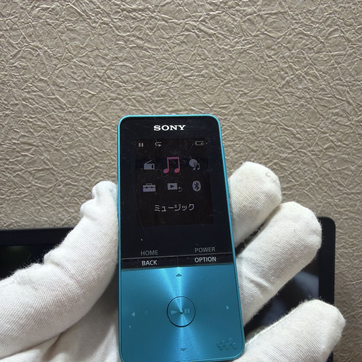 SONY ソニー WALKMAN ウォークマン NW-S313 ブルー　動作品