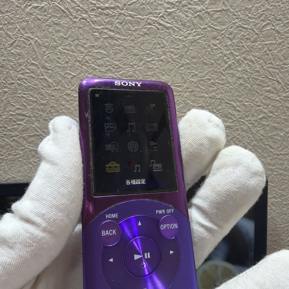 SONY WALKMAN ウォークマン NW-S754 液晶暗い　現状品