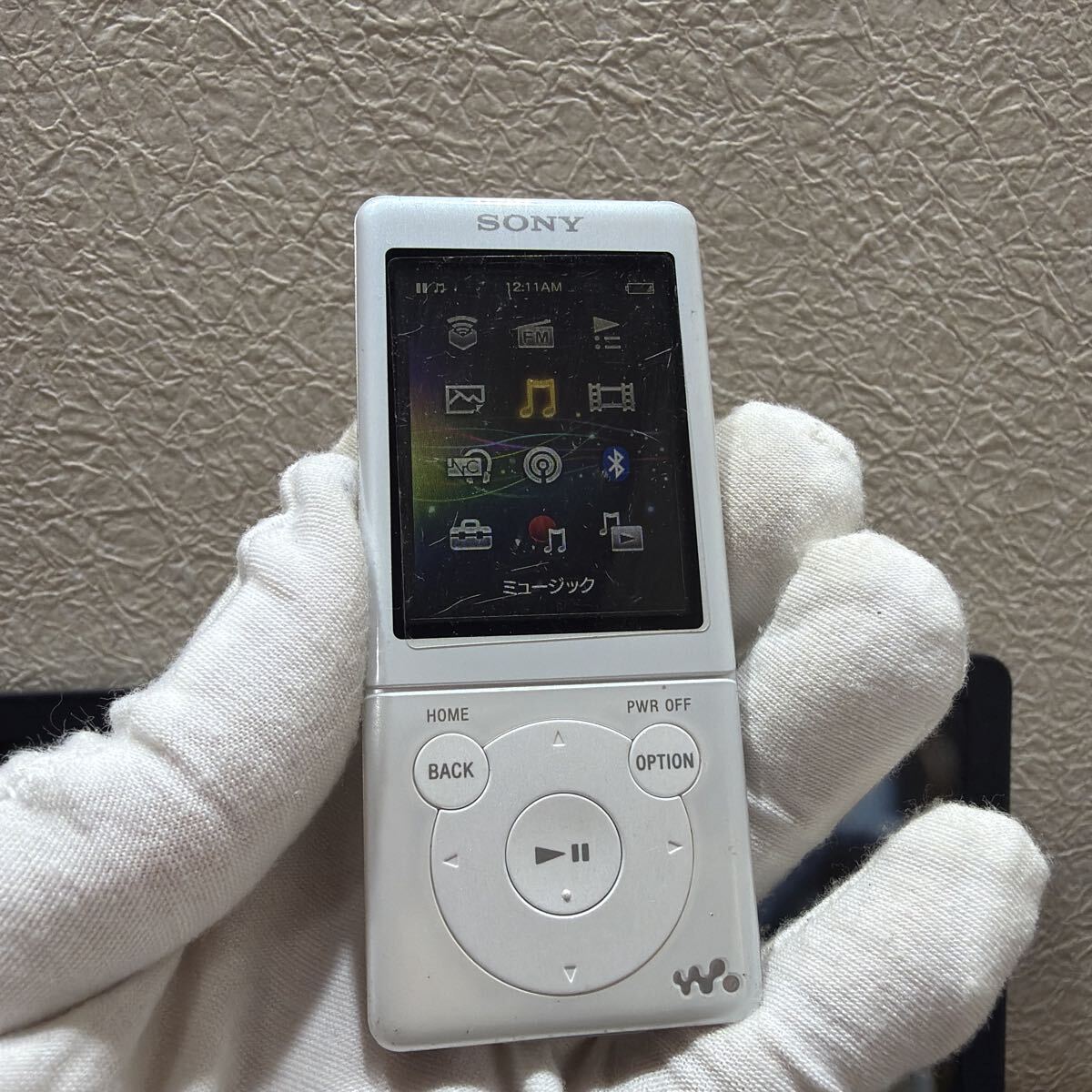 ソニー SONY WALKMAN NW-S774 液晶ファイル付き　動作品