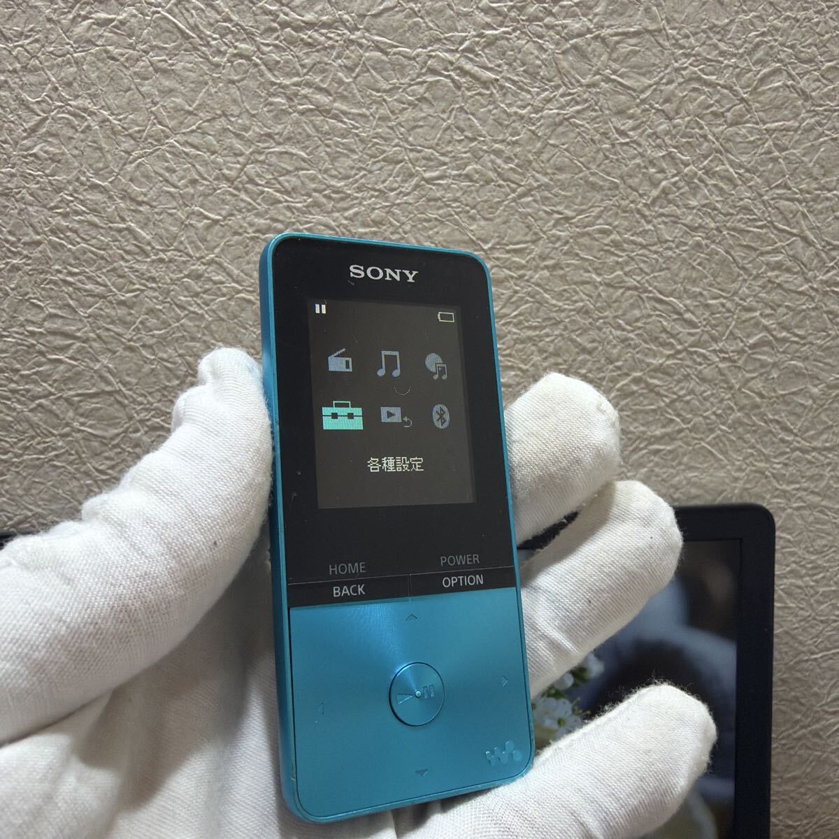 SONY ソニー WALKMAN ブルー NW-S315 動作品