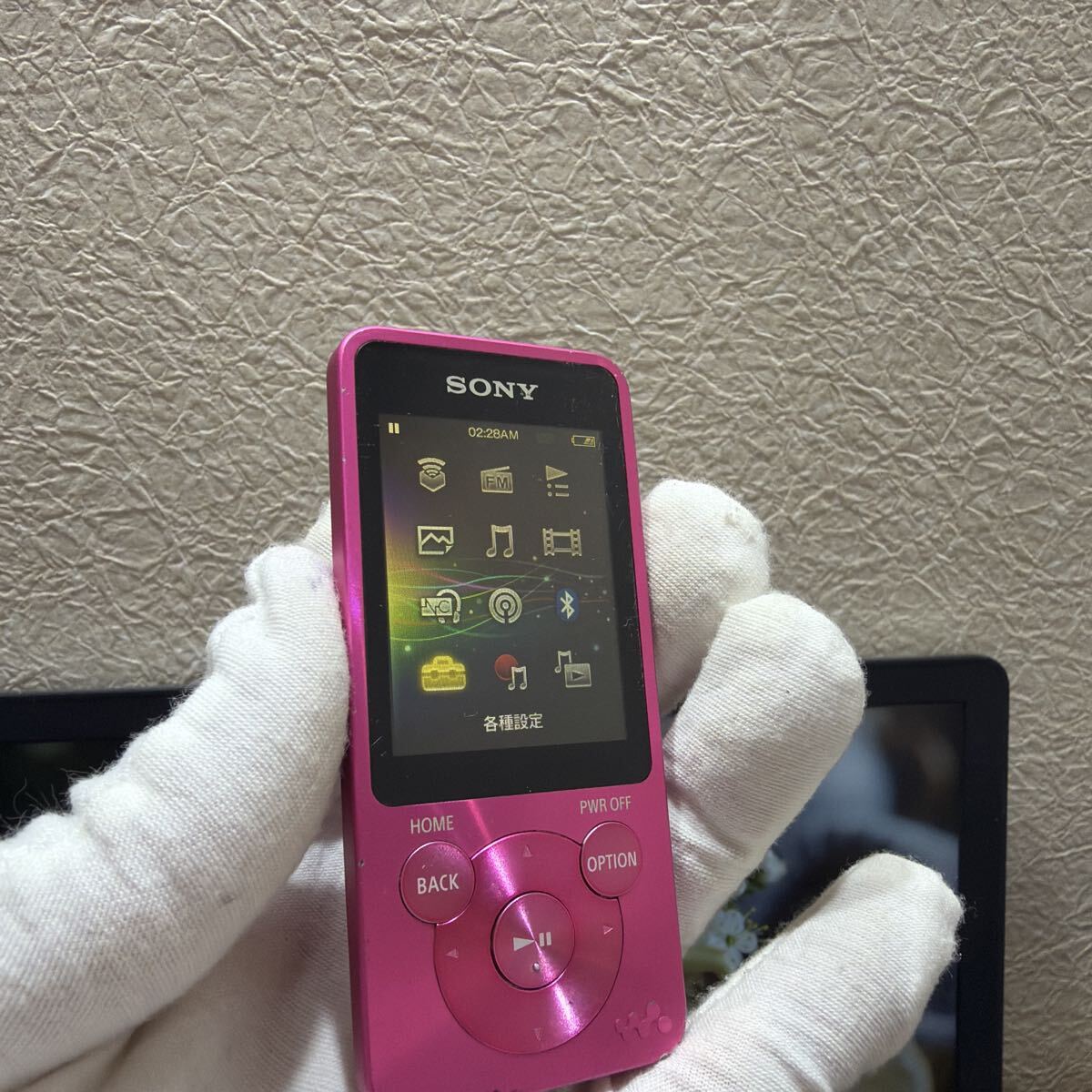 SONY ソニー WALKMAN ピンク NW-S15 16GB 動作品