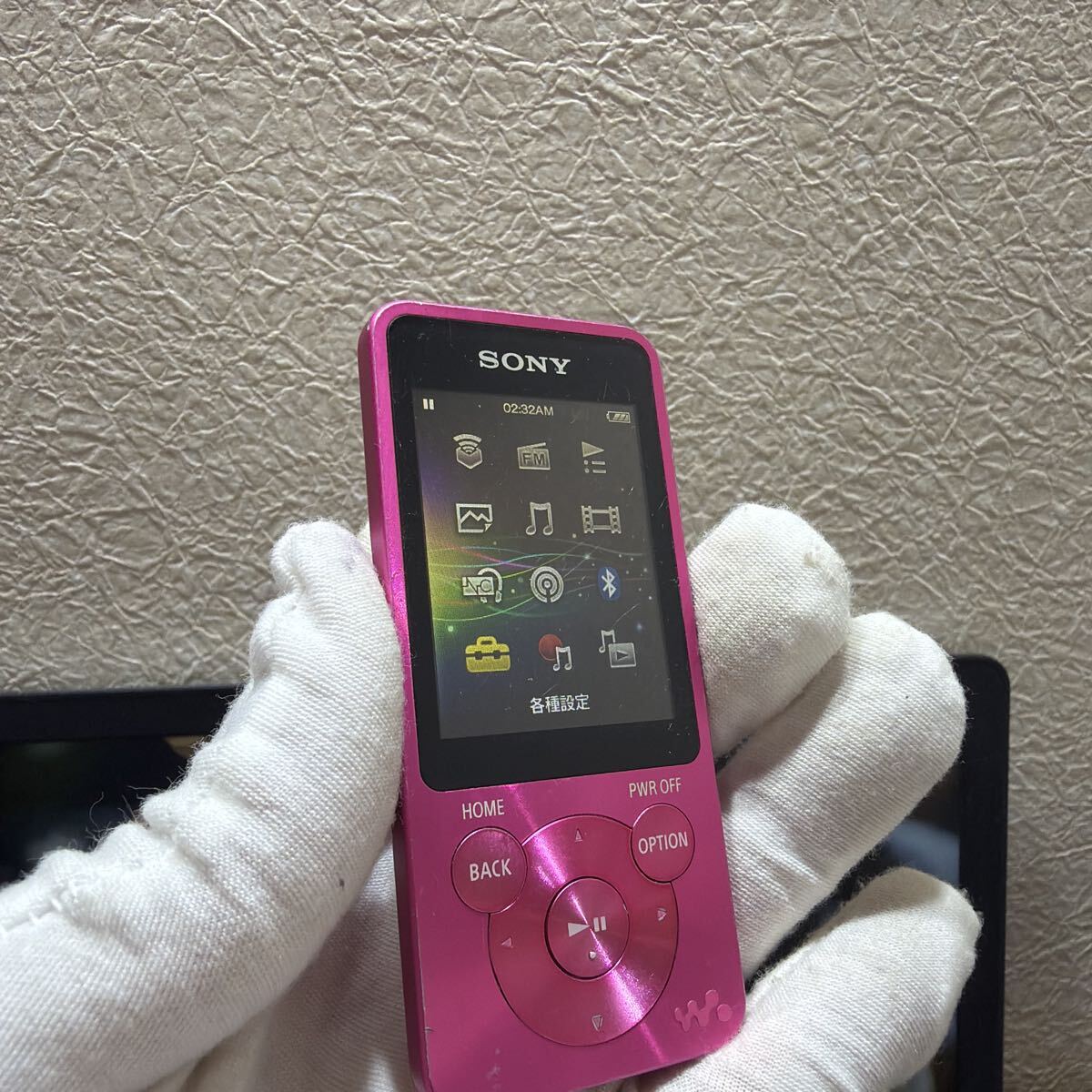 SONY ソニー WALKMAN ピンク NW-S15 16GB 動作品　　