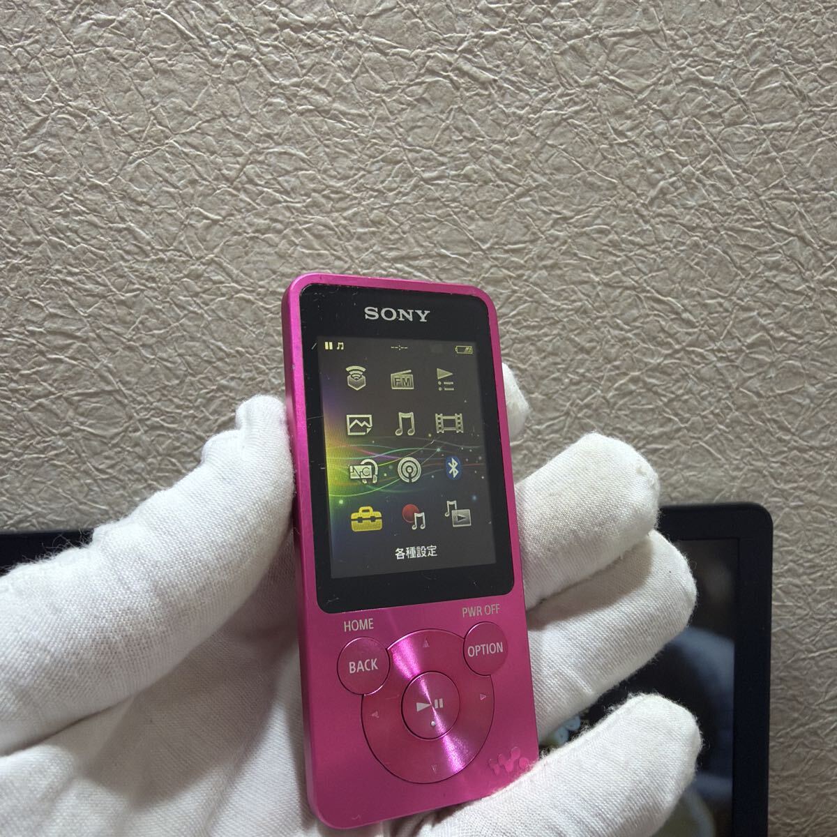 SONY ソニー ピンク WALKMAN NW-S13 動作品