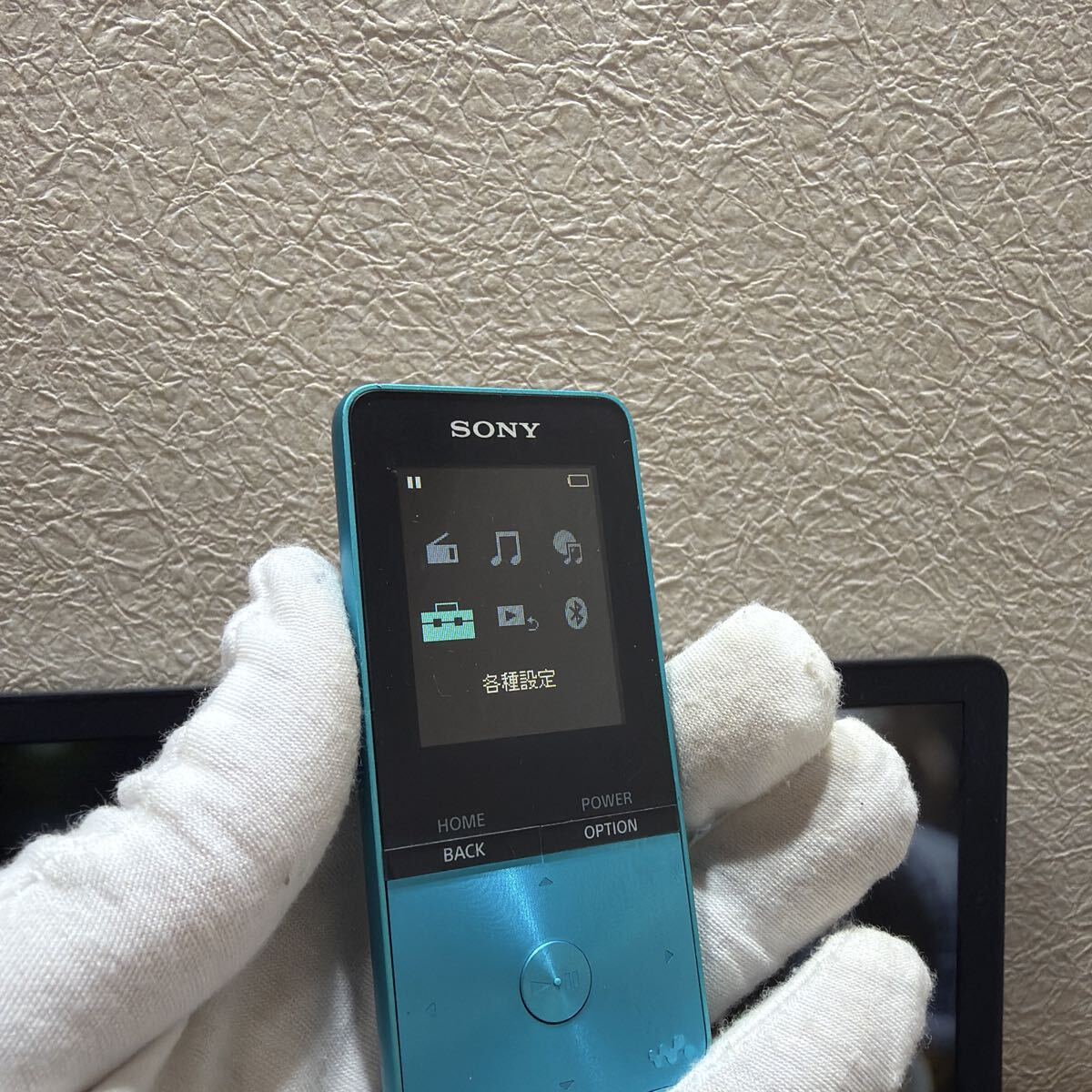 SONY ソニー WALKMAN ブルー NW-S13 動作品