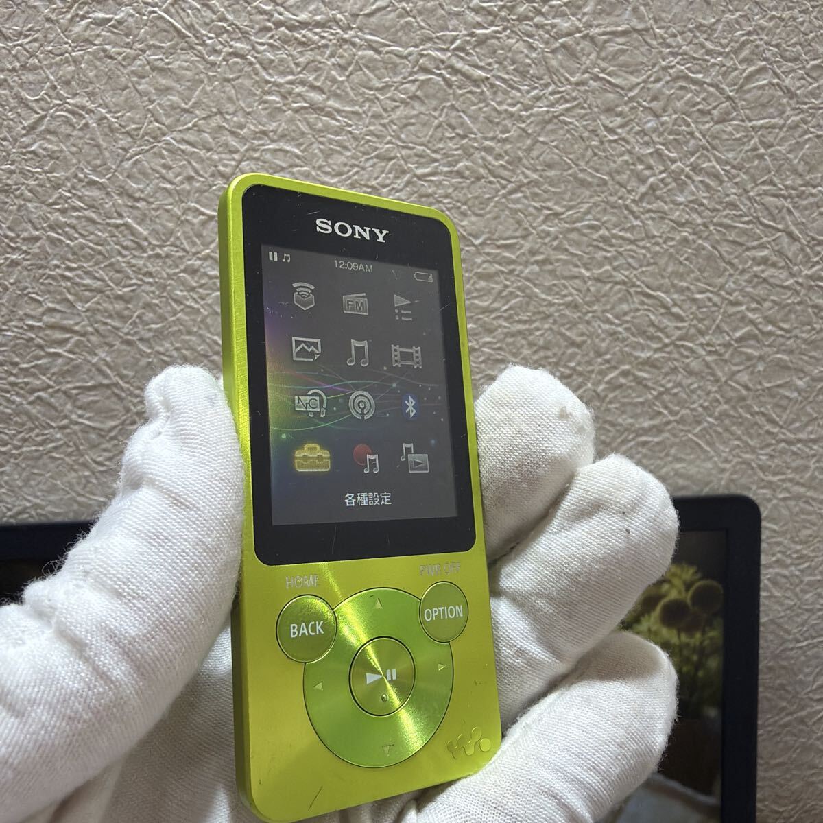 ソニー SONY WALKMAN ウォークマン グリーン NW-S14 動作品