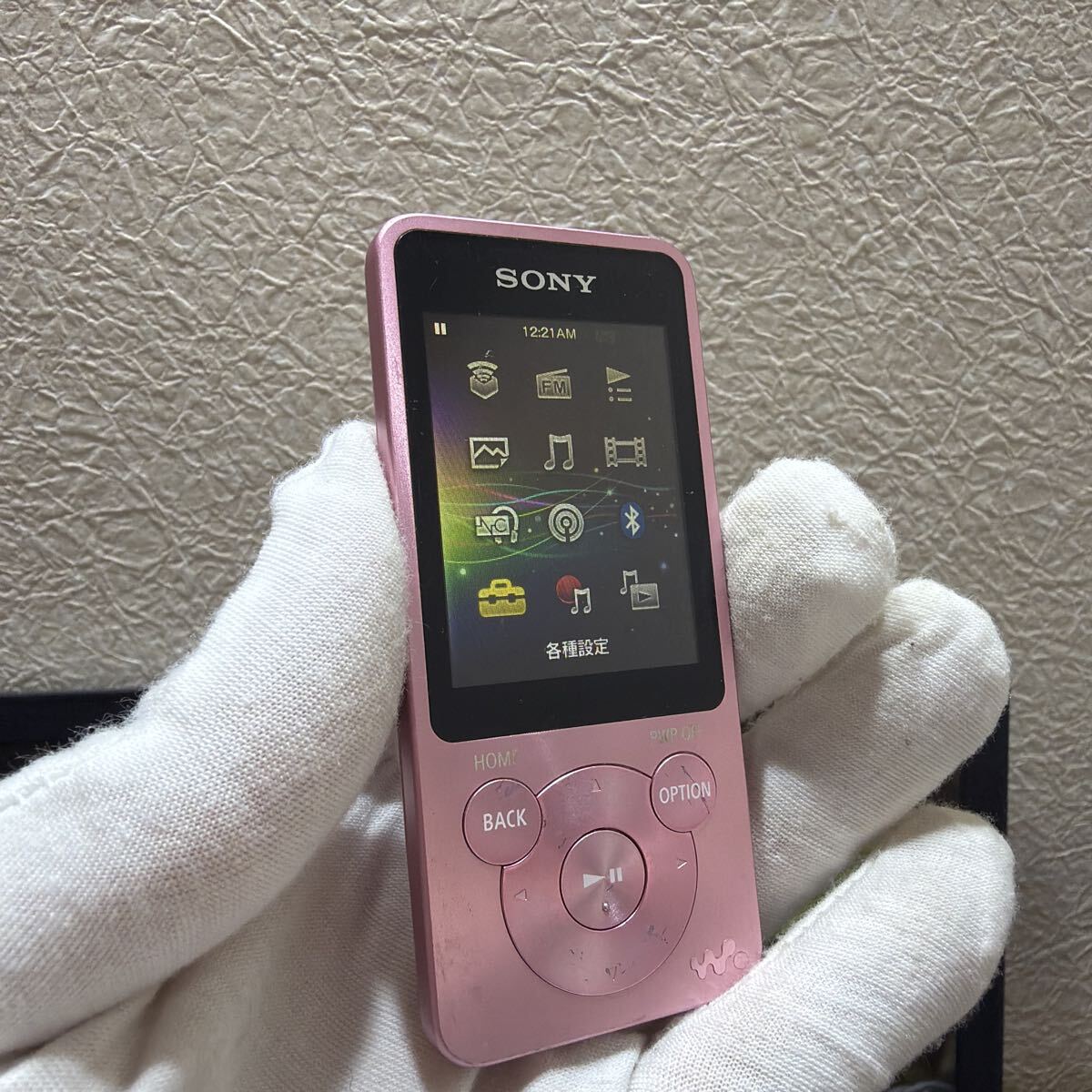 SONY ソニー WALKMAN ピンク NW-S14 動作品