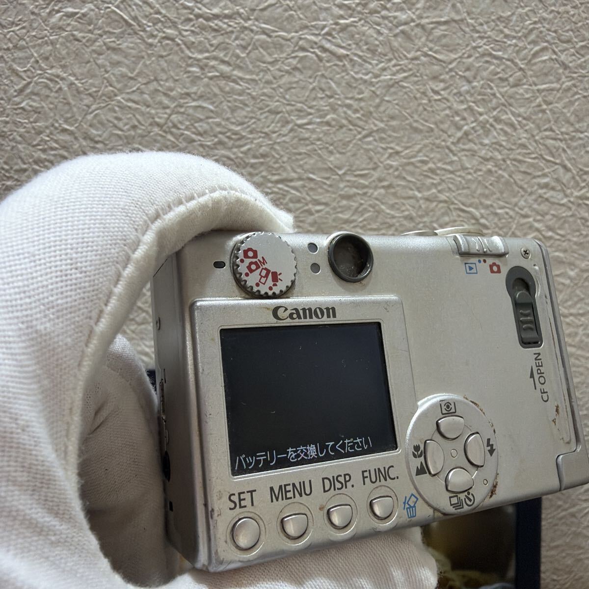 Canon キャノン コンパクトデジタルカメラ IXY 400 現状品