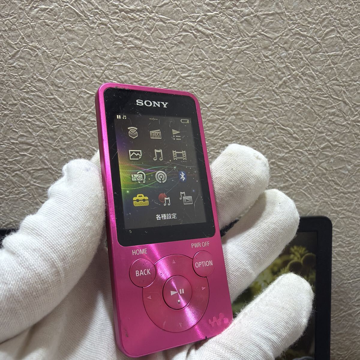 SONY ソニー WALKMAN ピンク NW-S14 動作品