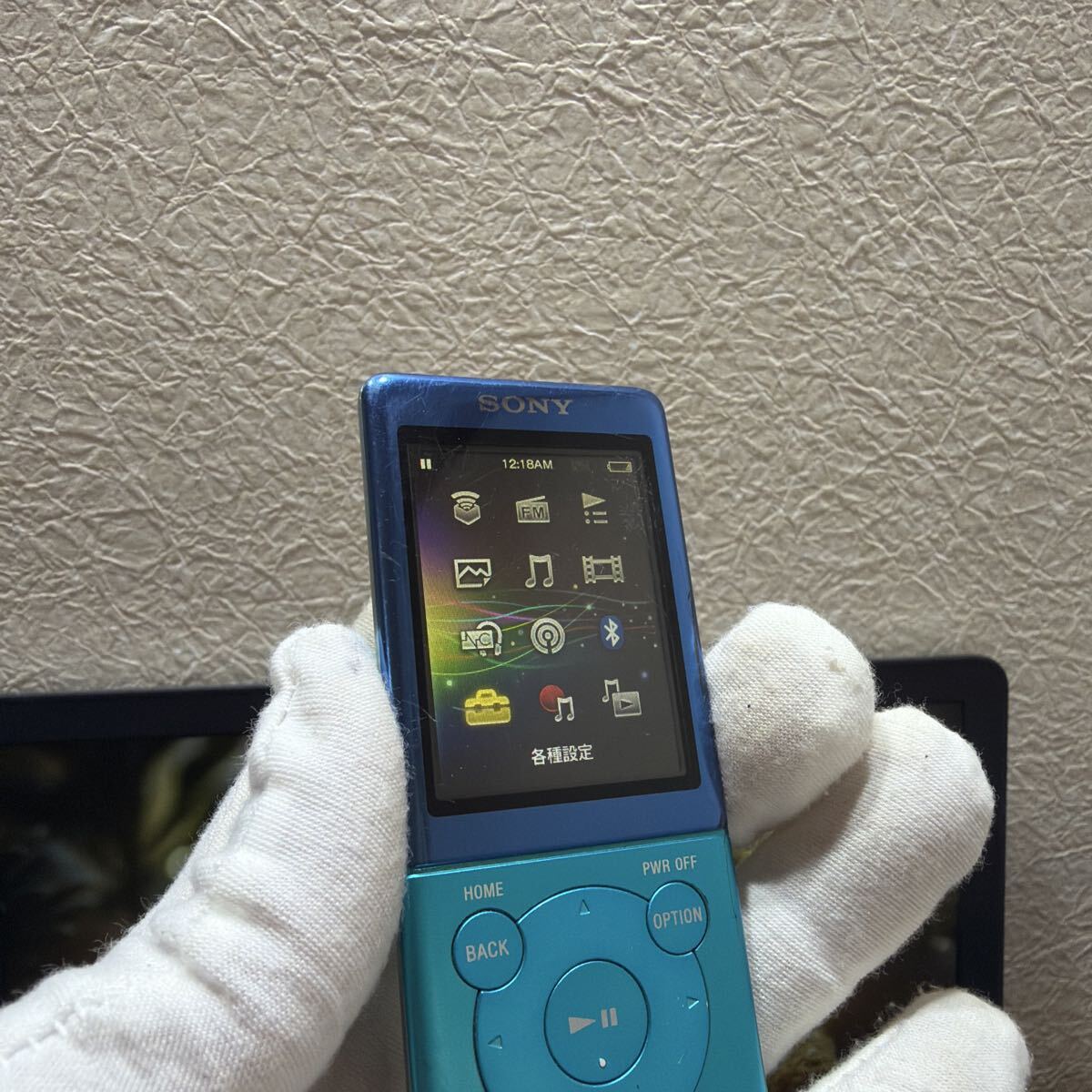 SONY ソニー WALKMAN ブルー NW-S774 動作品