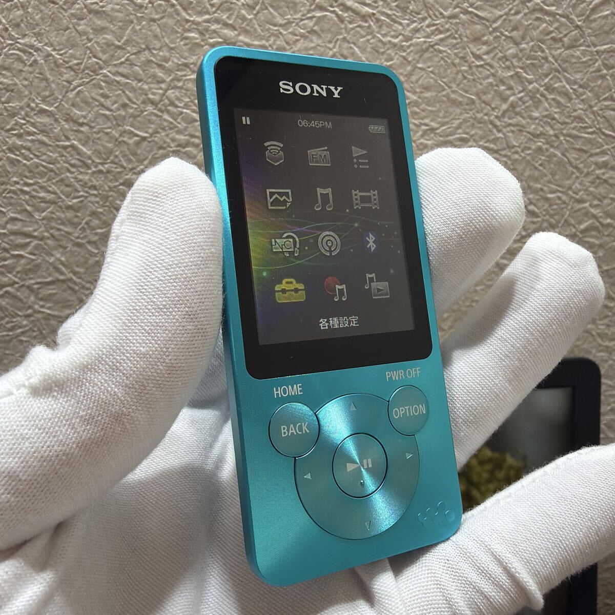 ソニー SONY WALKMAN ブルー NW-S13 綺麗動作品