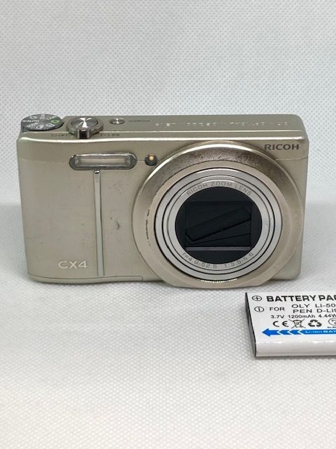 RICOH デジタルカメラ CX4【シャンパンシルバー】