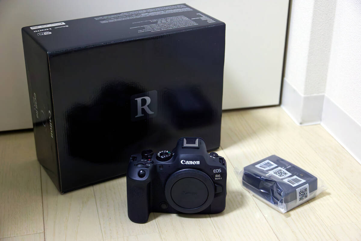 中古美品 Canon EOS R6 Mark II ボディ＋純正バッテリー2個
