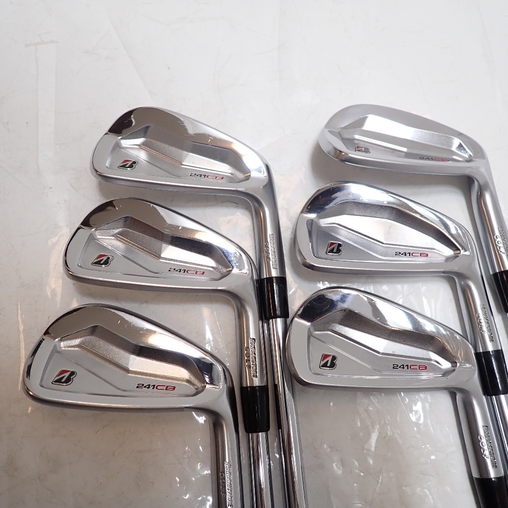 Th710141 ブリヂストン アイアンセット 241CB 5〜9番・P 計6本 右利き用 / N.S.PRO MODUS3 SYSTEM3 TOUR125 フレックスS 中古