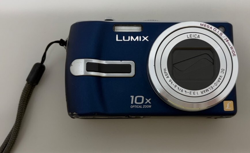Panasonic パナソニック LUMIX DMC-TZ3 コンパクト デジタル カメラ デジカメ 通電動作未確認(バッテリー無) 保管品 現状品 ジャンク扱い
