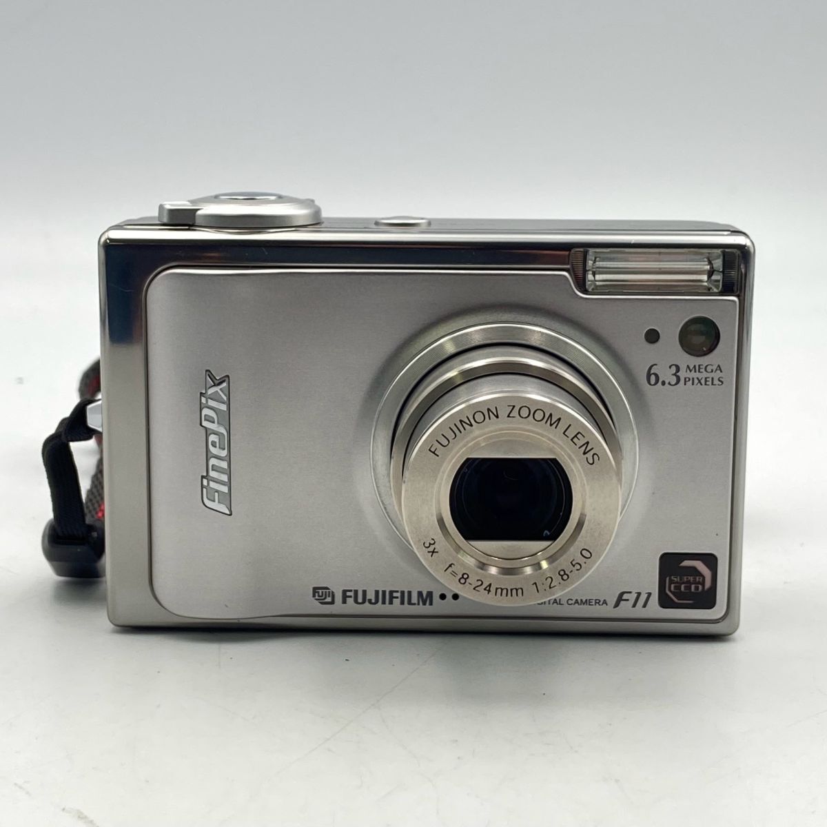 BGb146D060 FUJIFILM FinePix F11 ファインピクス デジタルカメラ シルバー 純正バッテリー
