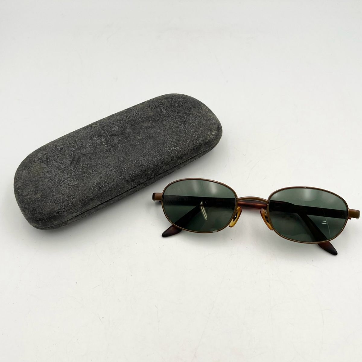 BGi242H060 Ray-Ban B&L レイバン サングラス グリーンレンズ メタルフレーム ヴィンテージ ケース付 ブランド