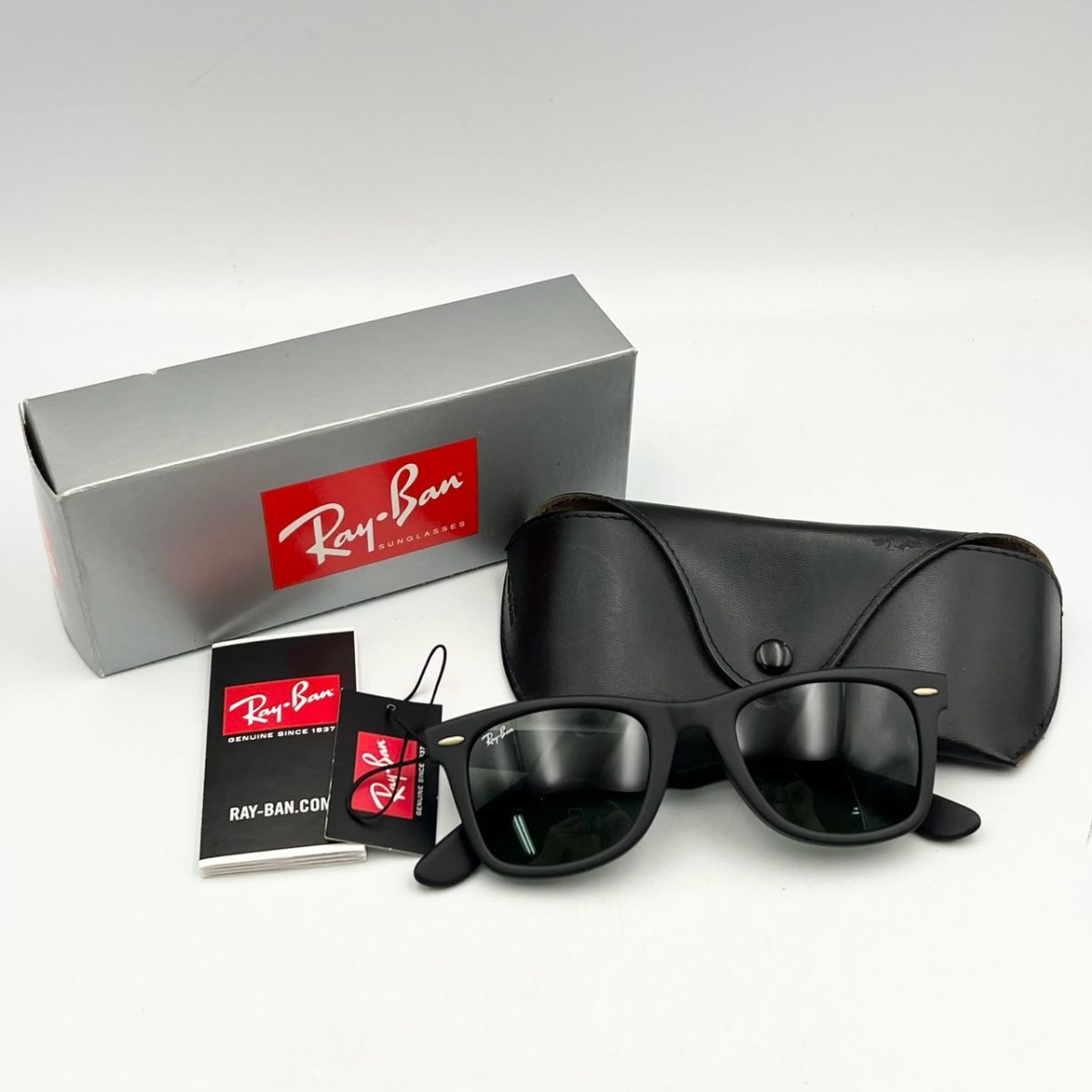 BGi243H060 箱付き Ray-Banレイバン WAYFARER CLASSIC ウェイファーラー クラシック RB2140 サングラス 50□22