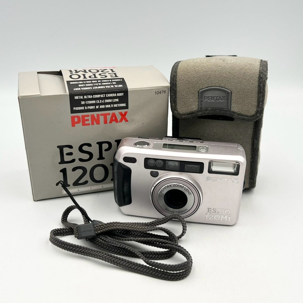 BGi160D060 箱付き PENTAX ESPIO 120Mi ペンタックス エスピオ コンパクトフィルムカメラ AF 電池式