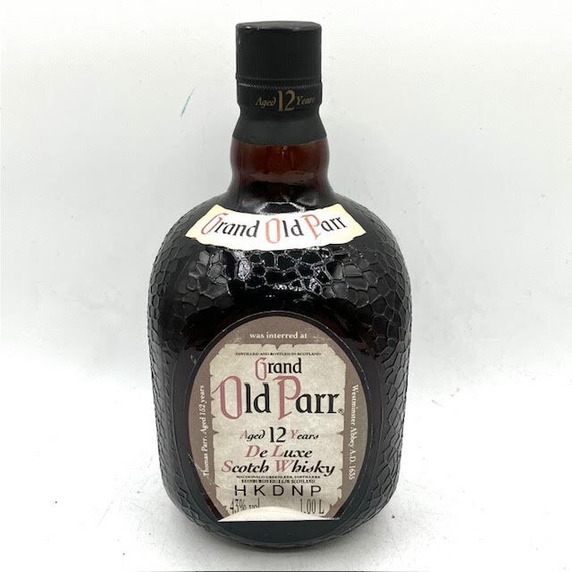 A12　【未開栓】Grand Old Parr　オールドパー　12年　ウイスキー　1.00L　43度