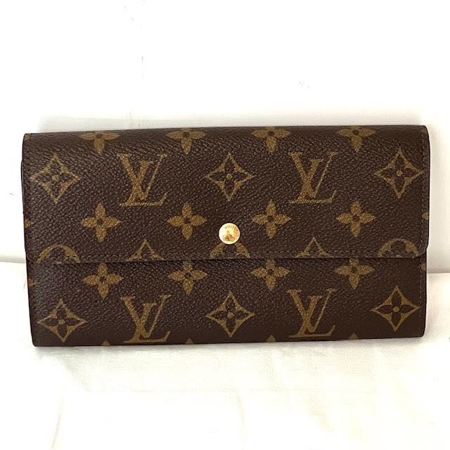 A14　LOUIS VUITTON　ルイヴィトン　ポルトモネ・クレディ　長財布　MI10962