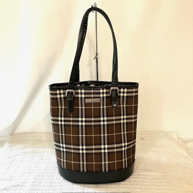A14　BURBERRY　バーバリー　バケツ型　トートバッグ