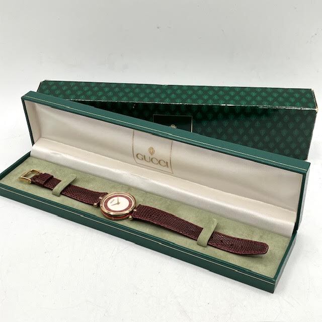 A7　GUCCI　グッチ　シェリーライン　腕時計