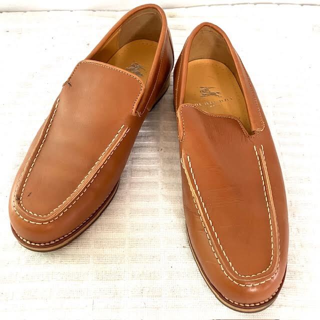 A2　BURBERRY　バーバリー　メンズレザーローファー　BU1368　24.5㎝