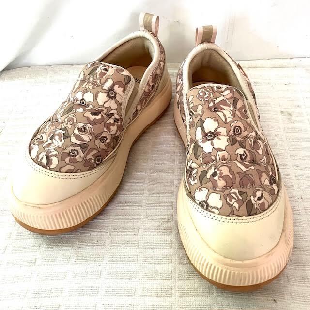 A2　PUMA×LIBERTY　プーマ×リバティコラボ　スウェードマユスリッポンリバティ　22.5㎝