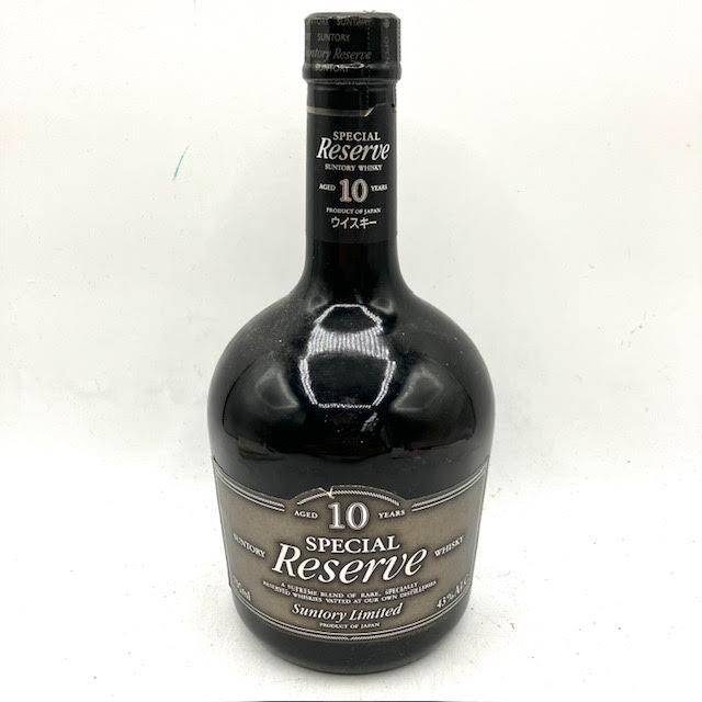 A8　【未開栓】SUNTORY　SPECIAL Reserve　スペシャルリザーブ　10年　750　43度