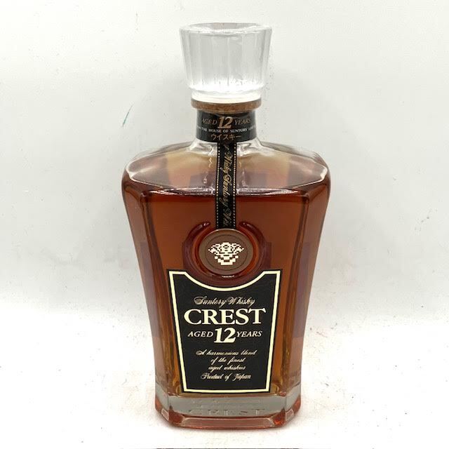 A21　【未開栓】SUNTORY　サントリー　CREST　クレスト　12年　700　43度