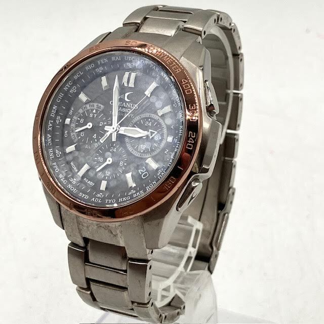 A14　【稼働品】CASIO　カシオ　OCEANUS　オシアナス　腕時計