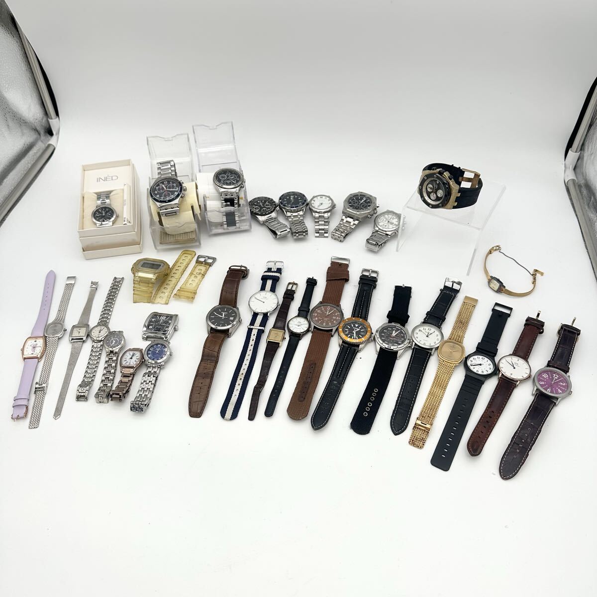 ♪ 腕時計 31点まとめ 大量まとめ CITIZEN Swatch INED DanielWellinton MarkJacobs シチズン スウォッチ DW マークジェイコブス モノトク